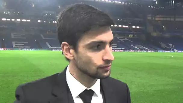 Réaction de Javier PASTORE en zone mixte après CHELSEA-PSG (2-2)