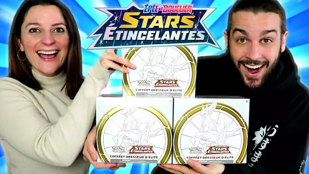 ON A RECU LES NOUVELLES ETB POKEMON STARS ETINCELANTES ! OUVERTURE CARTE POKEMON EB09