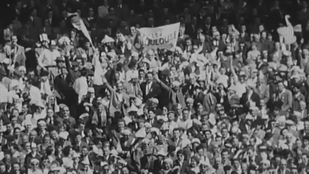 Finale Coupe de France 1957 : Toulouse-Angers (6-3)