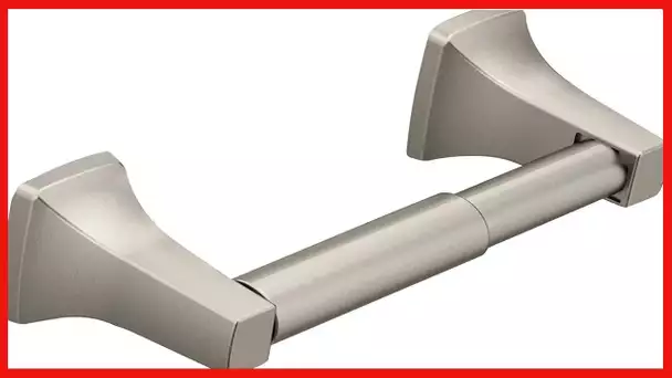 Moen Contemporary Brushed Nickel Paper Holder, P5050BN
