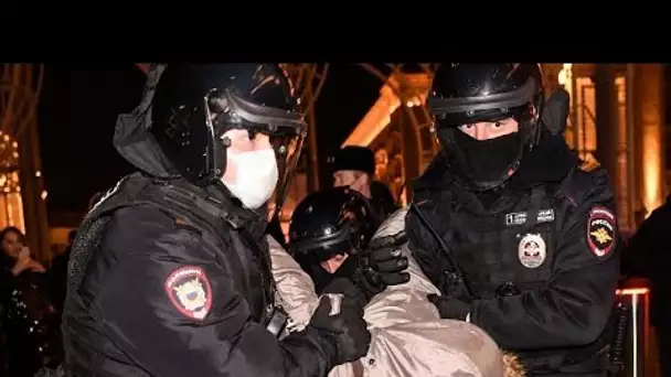 Plus de 400 opposants à la guerre arrêtés hier soir en Russie