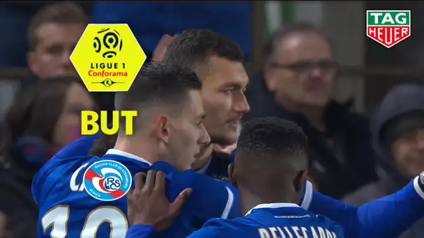 But Ludovic AJORQUE (14') / RC Strasbourg Alsace - Nîmes Olympique (4-1)  (RCSA-NIMES)/ 2019-20
