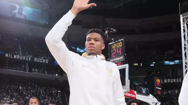 Giannis Receives His 1st NBA Championship Ring! 💍