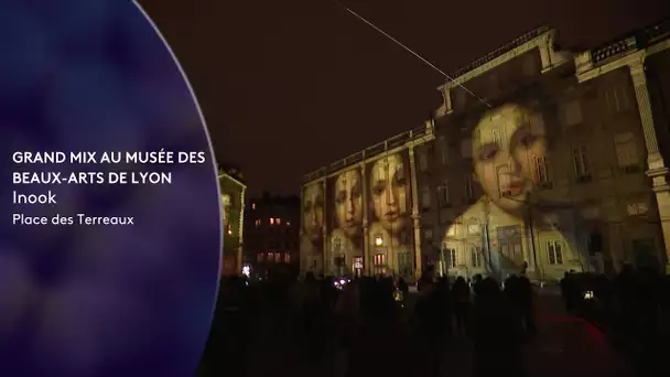 Fête des lumières de Lyon 2022 :  La grand mix place des Terreaux