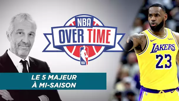 Overtime : LeBron, Kawhi, Giannis... Le 5 à mi-saison de Jacques Monclar