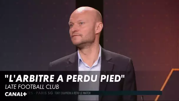 "L'arbitre de Nantes/PSG a perdu pied"