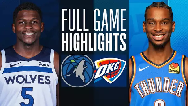 TIMBERWOLVES at THUNDER | FULL GAME HIGHLIGHTS | December 26, 2023