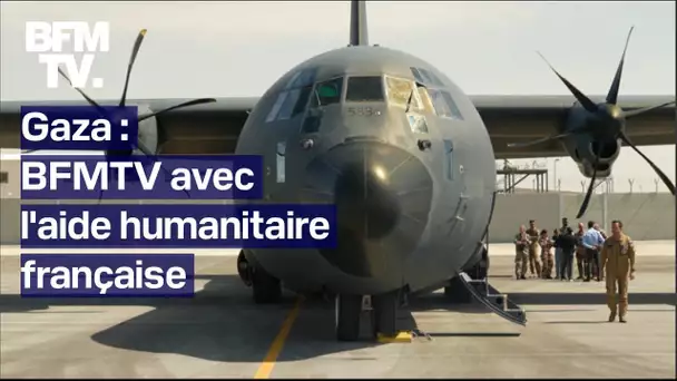 Gaza: BFMTV avec l'aide humanitaire française
