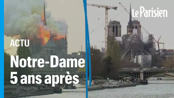 Notre-Dame de Paris : 5 ans après le terrible incendie, les images avant/après sa reconstruction