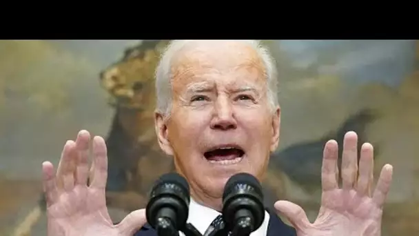 Joe Biden se dit "convaincu" que Vladimir Poutine a décidé d'envahir l'Ukraine