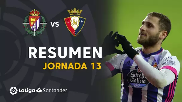 Resumen de Real Valladolid vs CA Osasuna (3-2)