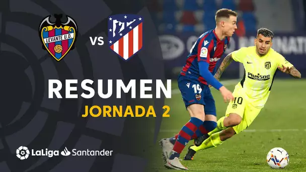 Resumen de Levante UD vs Atlético de Madrid (1-1)