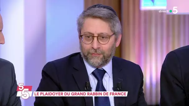 Le plaidoyer du grand rabbin de France - C à Vous - 27/02/2020