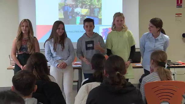 Contre le harcèlement scolaire, des élèves "ambassadeurs" veillent dans un collège de l'Eure