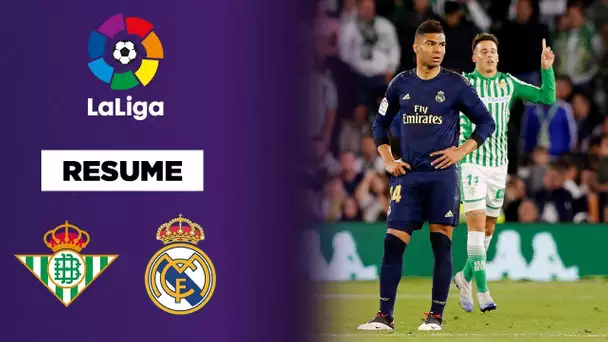 Liga - Le Real Madrid perd gros chez le Real Betis !