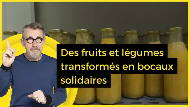 Des fruits et légumes transformés en bocaux solidaires - C Jamy