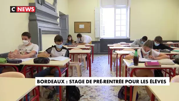 Bordeaux : stage de pré-rentrée pour les élèves