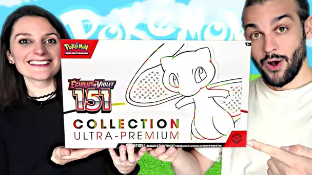 ON OUVRE LE COFFRET ULTRA PREMIUM POKEMON 151 MEW ! UPC POKEMON 151