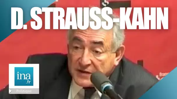 Dominique Strauss-Kahn "Il faut dynamiter les paradis fiscaux" | Archive INA