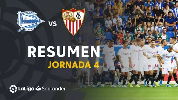 Resumen de Deportivo Alavés vs Sevilla FC (0-1)