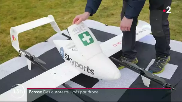 Écosse : des tests Covid-19 livrés par drone