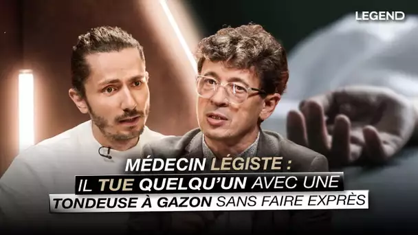 MÉDECIN LÉGISTE: UN HOMME TUE QUELQU'UN SANS FAIRE EXPRÈS AVEC UNE TONDEUSE À GAZON