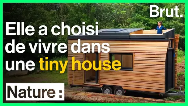 Une maison de 20m² : elle a choisi de vivre dans une tiny house