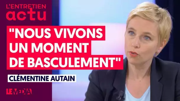 "NOUS VIVONS UN MOMENT DE BASCULEMENT"