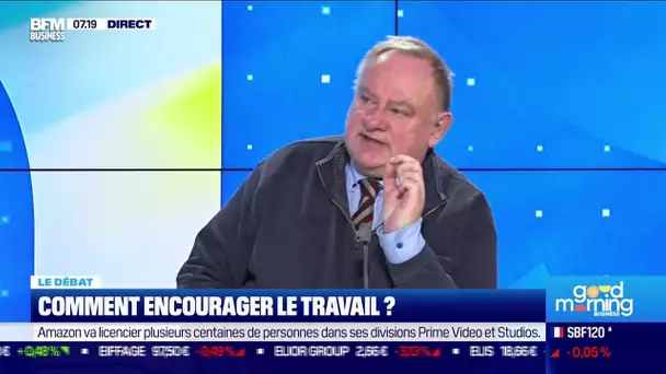 Nicolas Doze face à Jean-Marc Daniel : Comment encourager le travail ?