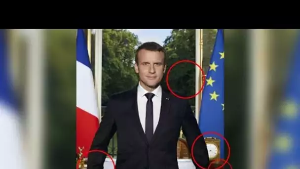 Portrait officiel de Macron: ces détails qu'il a voulu que vous voyiez