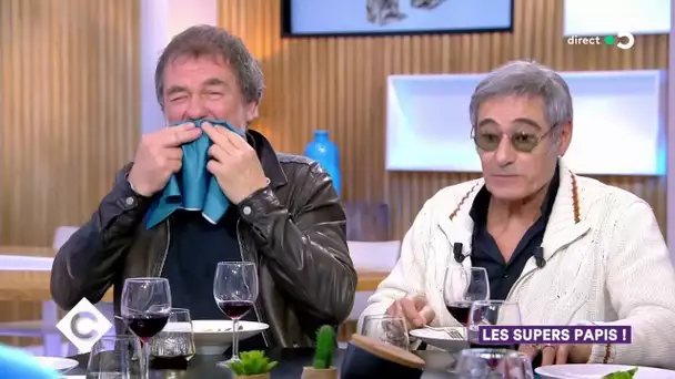 Gérard Lanvin et Olivier Marchal, les super papis ! - C à Vous – 25/02/2020