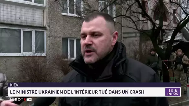 Kiev : Le ministre ukrainien de l´Intérieur tué dans un crash d´hélicoptère