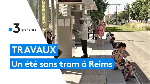 Réparation des dégâts causés par les émeutes et travaux d'été : cinq semaines sans tramway à Reims