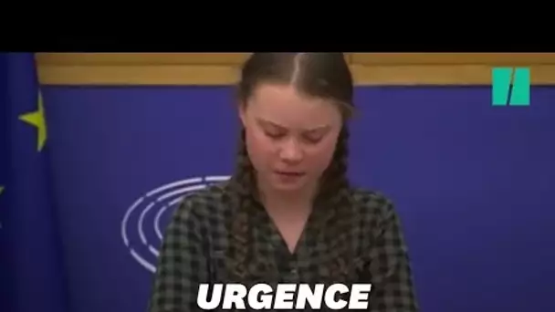 En larmes, Greta Thunberg appelle l'Europe à sauver le climat comme elle le fait pour Notre-Dame