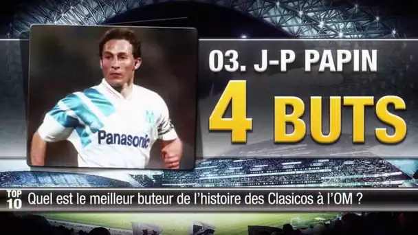 Top 10 des meilleurs buteurs de l'histoire de l'OM lors des Clasicos !