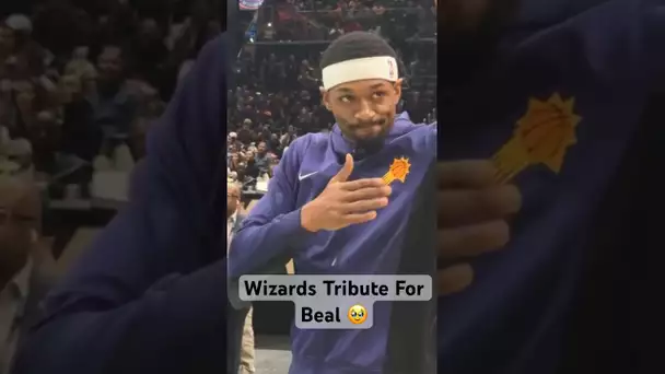 Brad Beal Reacts To His Tribute Video In Washington D.C! 🙌🔥| #Shorts
