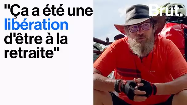 À 60 ans, Benoît parcourt la France à vélo