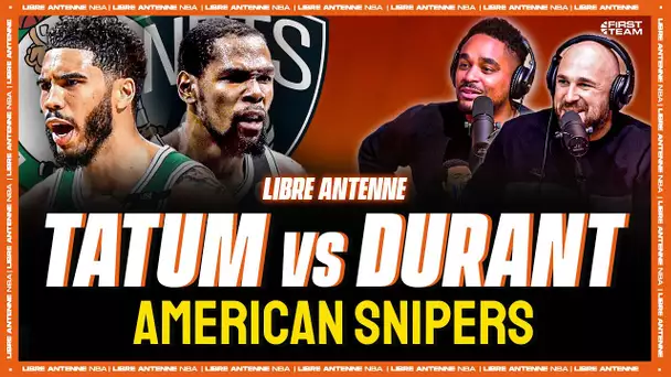 Jayson Tatum vs. Kevin Durant : duel de scoreurs [LIBRE ANTENNE NBA]