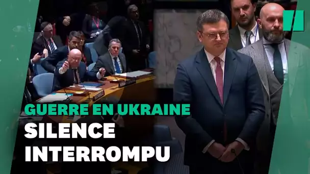 Guerre en Ukraine : la minute de silence à l’ONU interrompue par la Russie