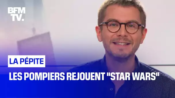 Les pompiers rejouent "Star Wars"