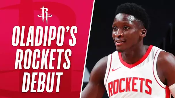 Victor Oladipo Goes For 32 PTS, 5 REB & 9 AST In Rockets DEBUT!