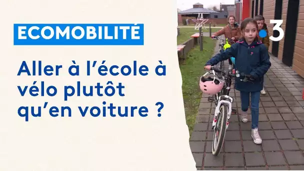 Ecomobilité : aller à l'école à vélo plutôt qu'en voiture ?
