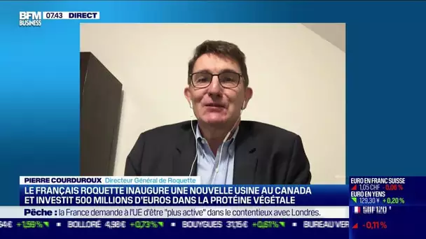 Pierre Courduroux (Roquette) : Le français Roquette inaugure une nouvelle usine au Canada