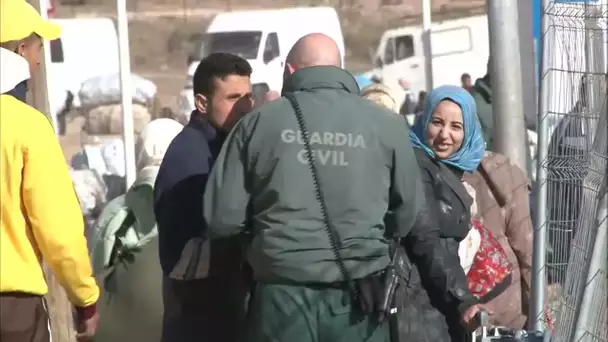 A Melilla, au Maroc, les femmes sont des bêtes de somme