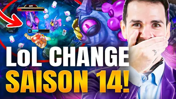 LoL CHANGE TOTALEMENT EN SAISON 14 = C'EST UN BANGER ?!