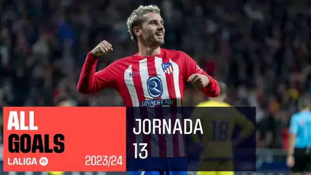 Todos los goles de la Jornada 13 de LALIGA EA Sports 2023/2024