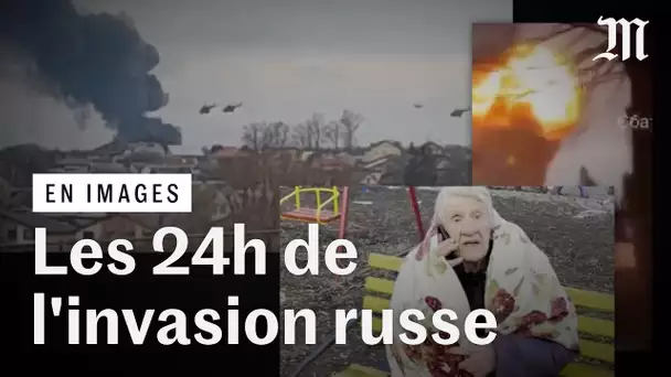 Guerre en Ukraine : le résumé de la première journée d'invasion par la Russie