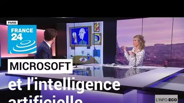 Microsoft mise sur l'intelligence artificielle • FRANCE 24