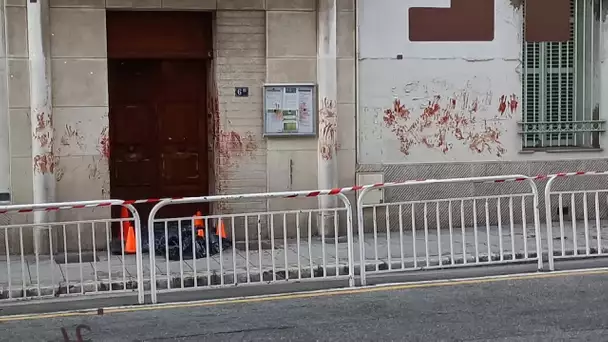 A Nice, des traces de sang devant les murs d'une école primaire choquent les riverains du quartier