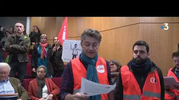 Les salariés de la Ch d'Agri Bretagne craignent la suppression de 140 postes, 20% des effectifs.